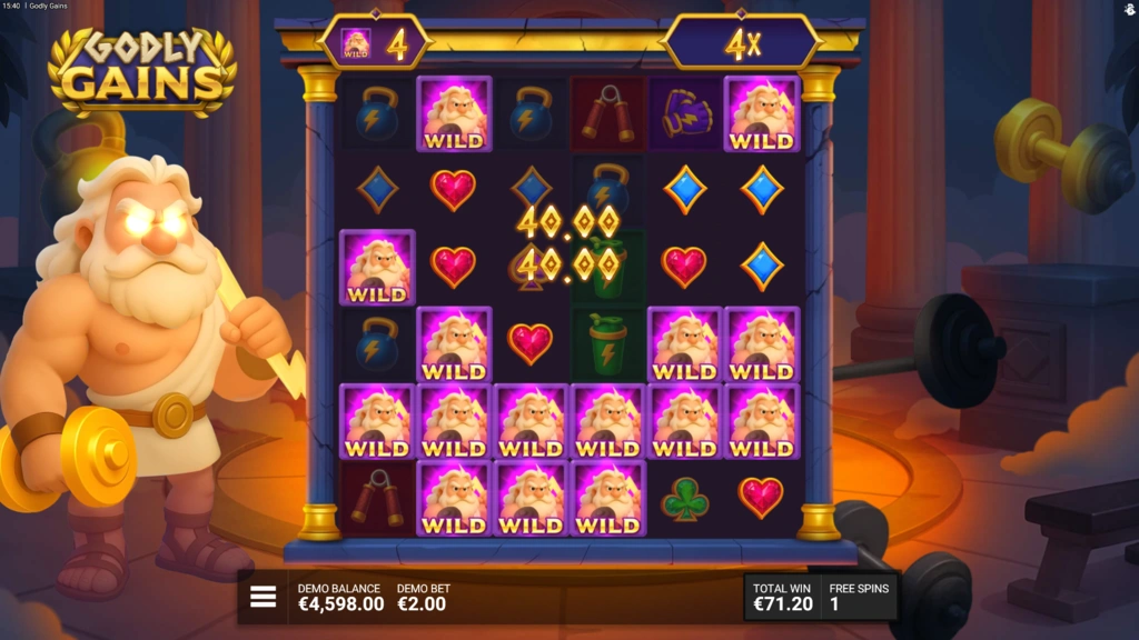 Godly Gains - Free Spins